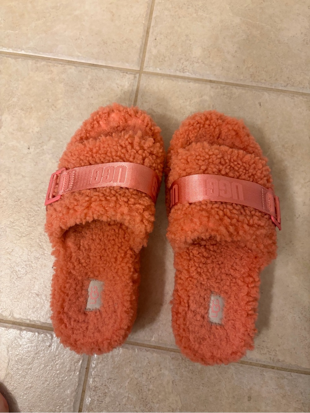 UGG Fuzz Slide Sandals